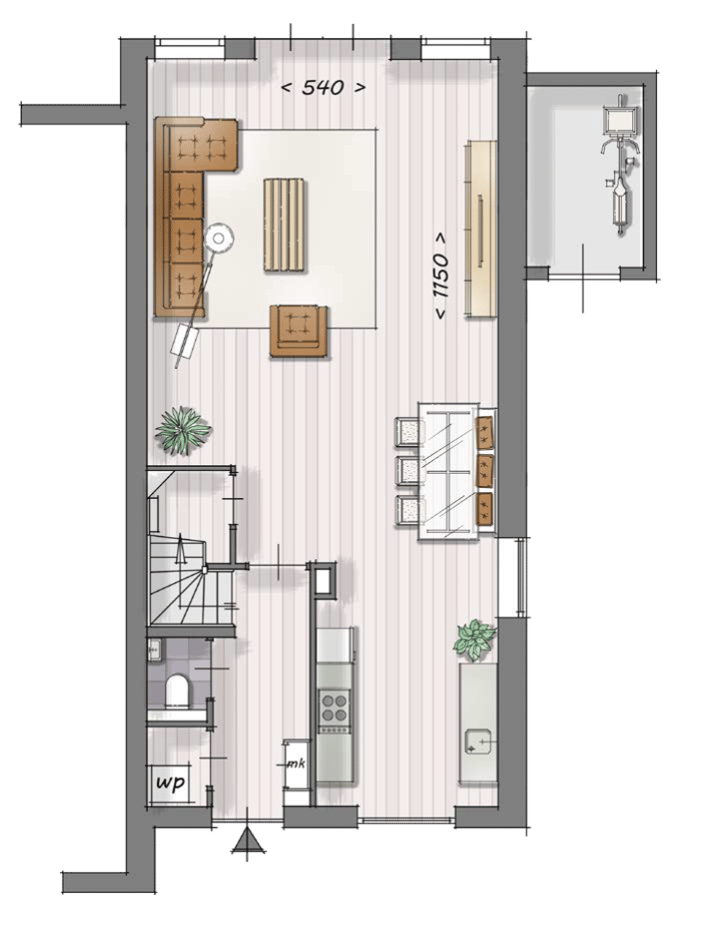 Photo 20 of twee-onder-een-kapwoningen (Bouwnr. 58)