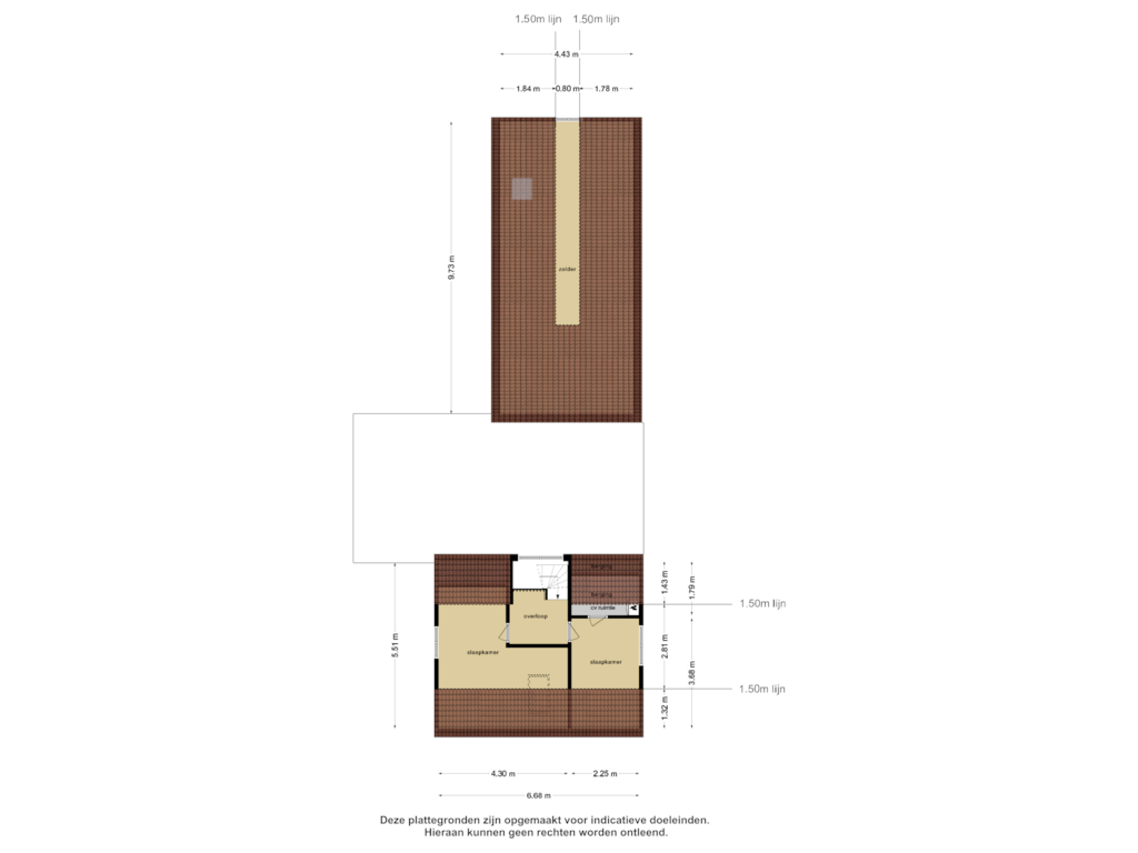 View floorplan of Ereste  Verdieping of Vaart Nz 109