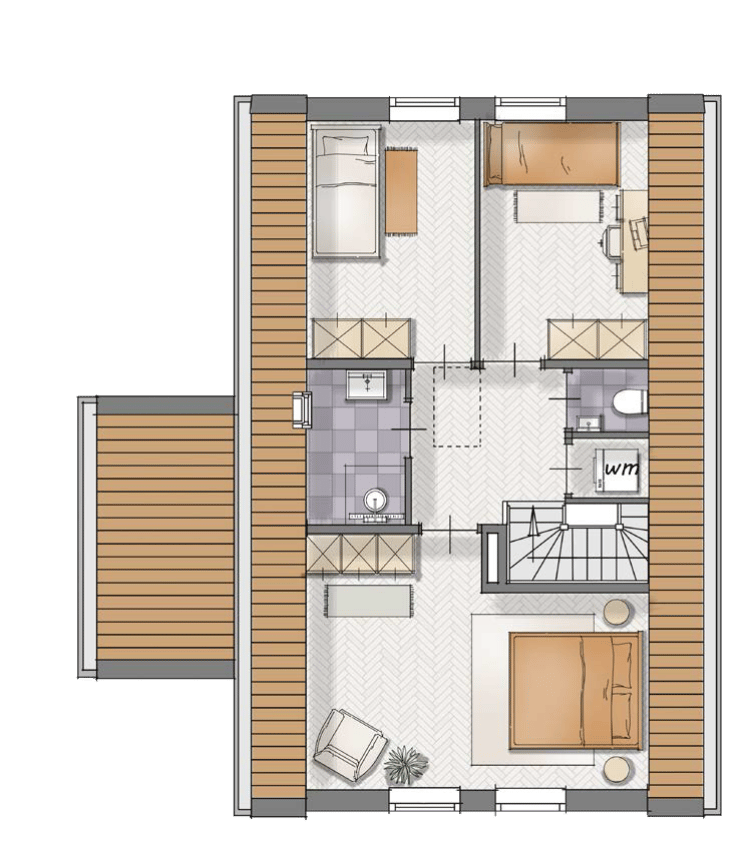Foto 20 van vrijstaande woningen (Bouwnr. 54)