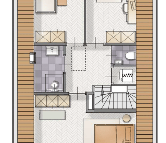 View photo 27 of vrijstaande woningen (Bouwnr. 56)