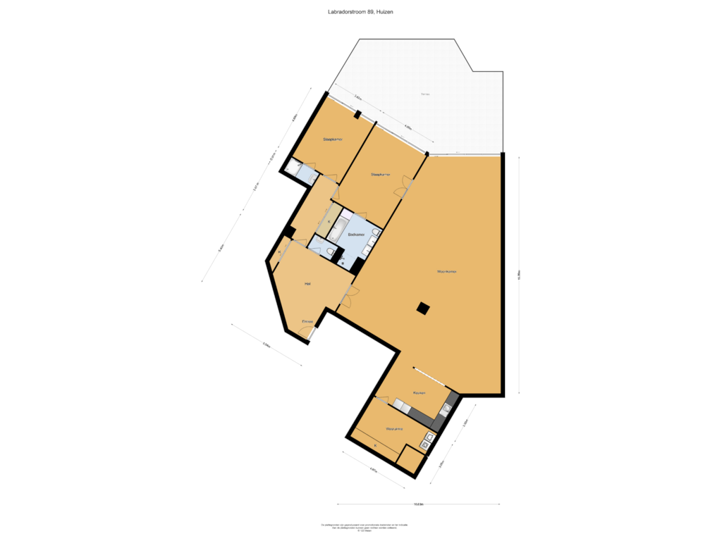 Bekijk plattegrond van Begane grond van Labradorstroom 89