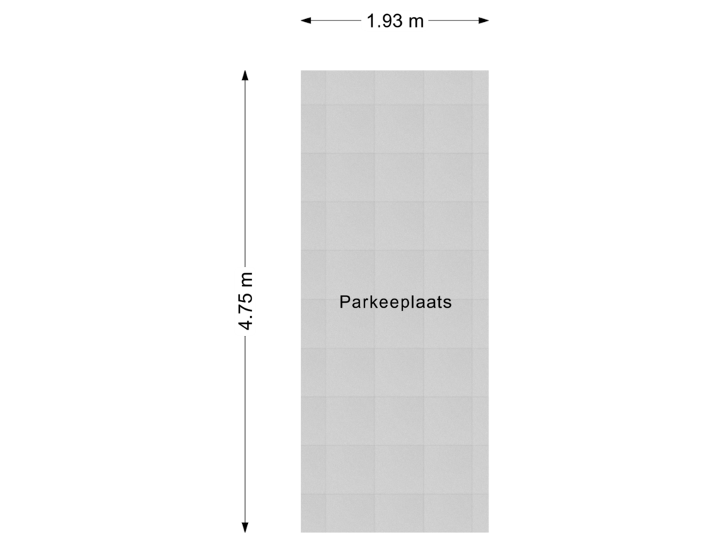 Bekijk plattegrond van Parkeerplaats van Polderweg 132