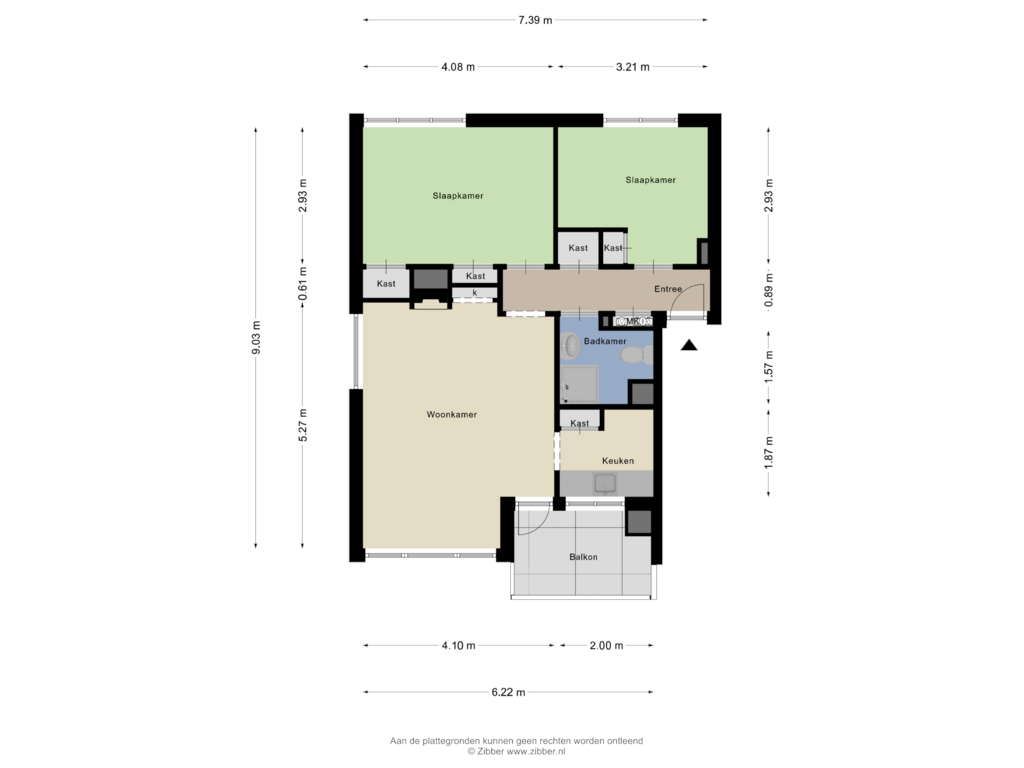 Bekijk plattegrond van Appartement van Fatimaplein 29