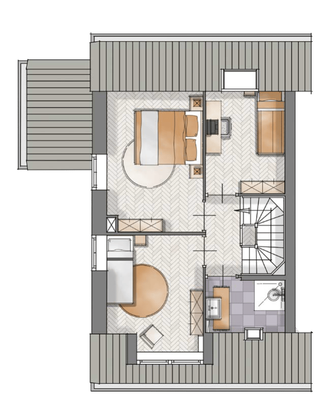 Foto 4 van twee-onder-een-kapwoningen (Bouwnr. 59)