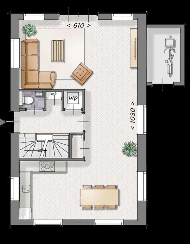 Foto 3 van vrijstaande woningen (Bouwnr. 61)