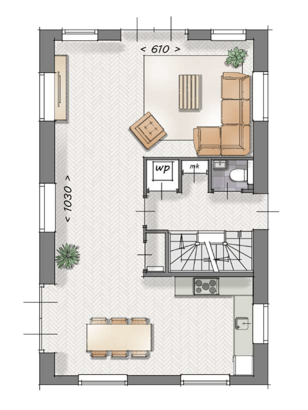 Foto 7 van vrijstaande woningen (Bouwnr. 65)