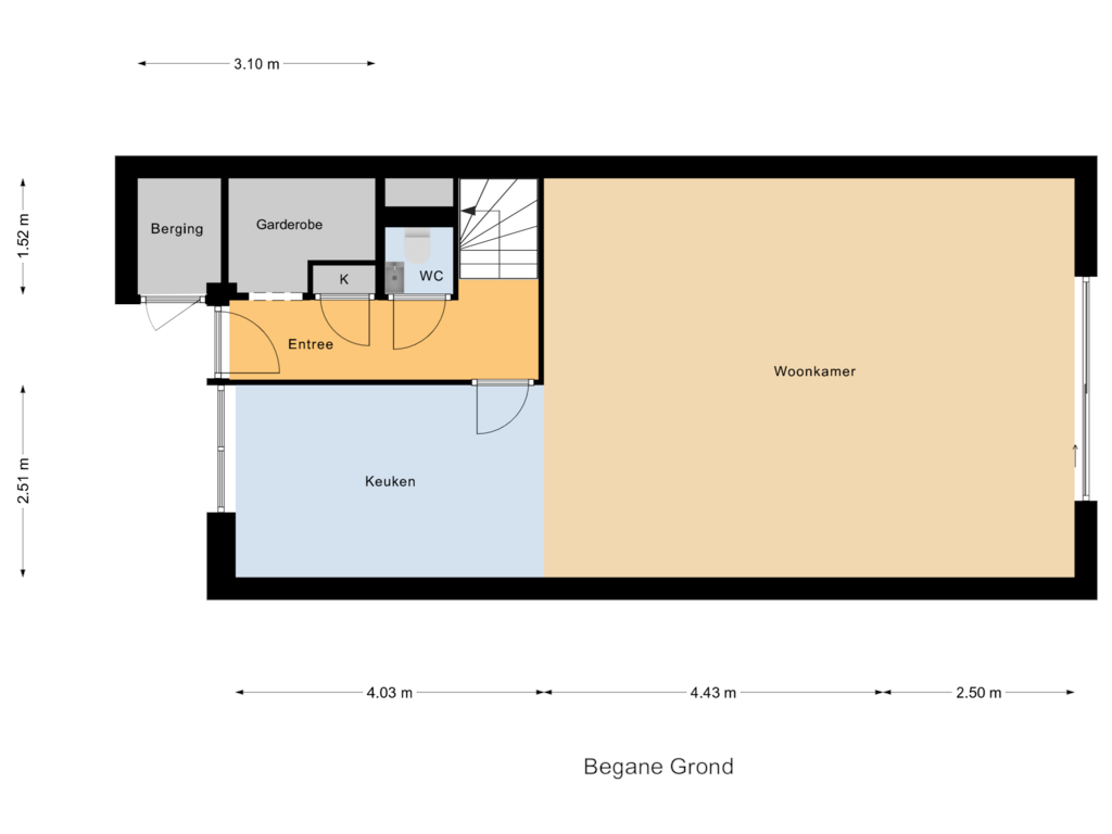 Bekijk plattegrond van Begane Grond van Sonate 11