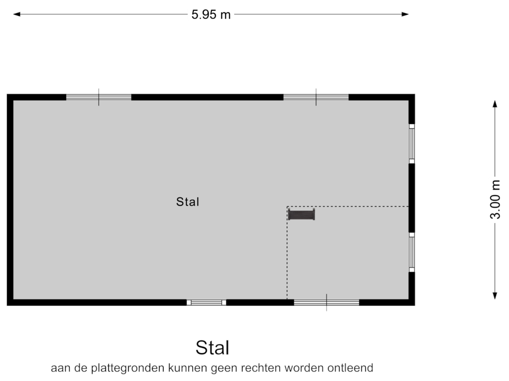 Bekijk plattegrond van Stal van Middelaar 3