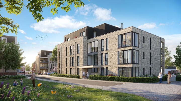 Foto van Appartementen woongebouw 4 Portiekflat