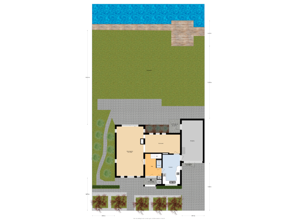 View floorplan of Situatie of Nansenrede 20