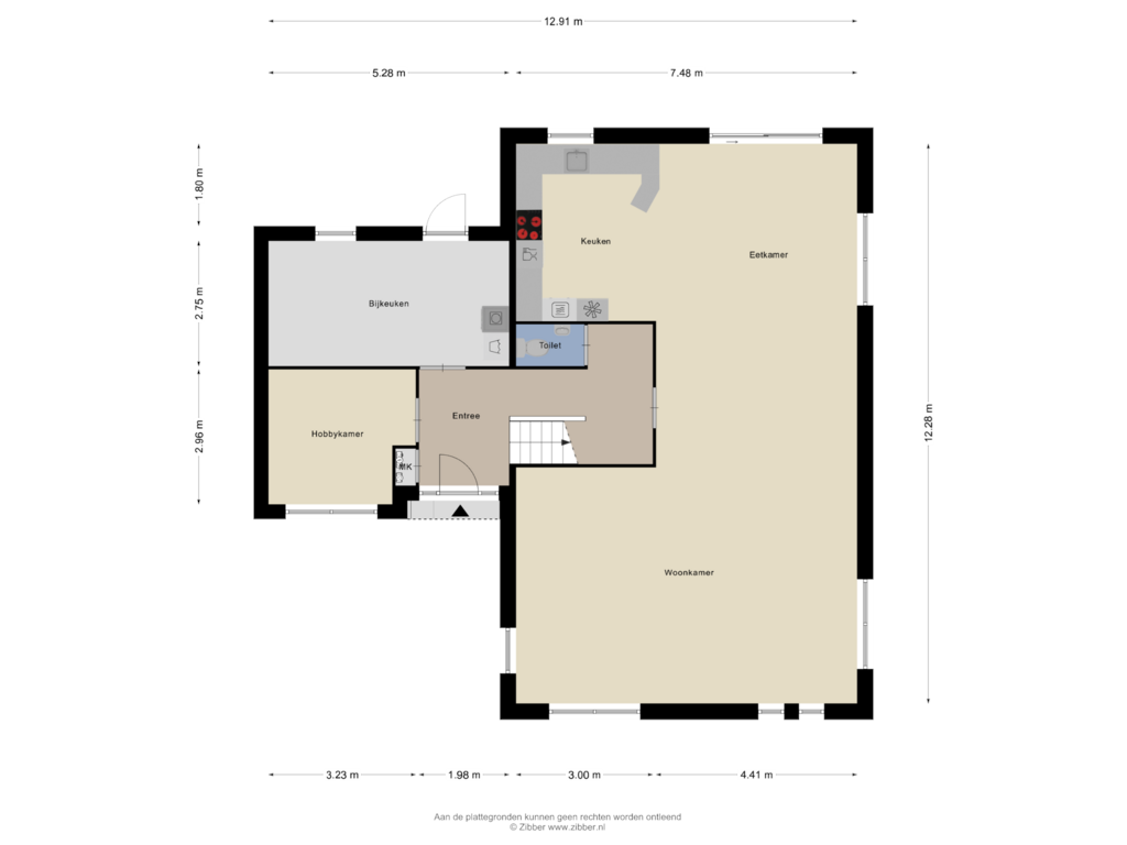 Bekijk plattegrond van Begane Grond van Trechterbeker 20