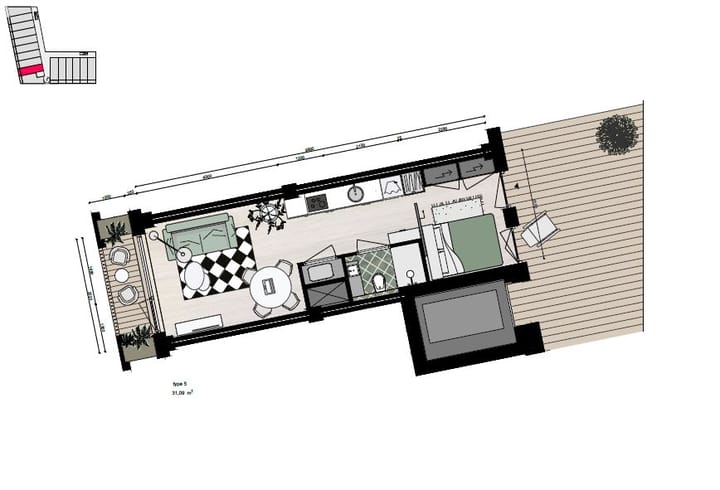 Photo 12 of Regular Suite (Bouwnr. 6)