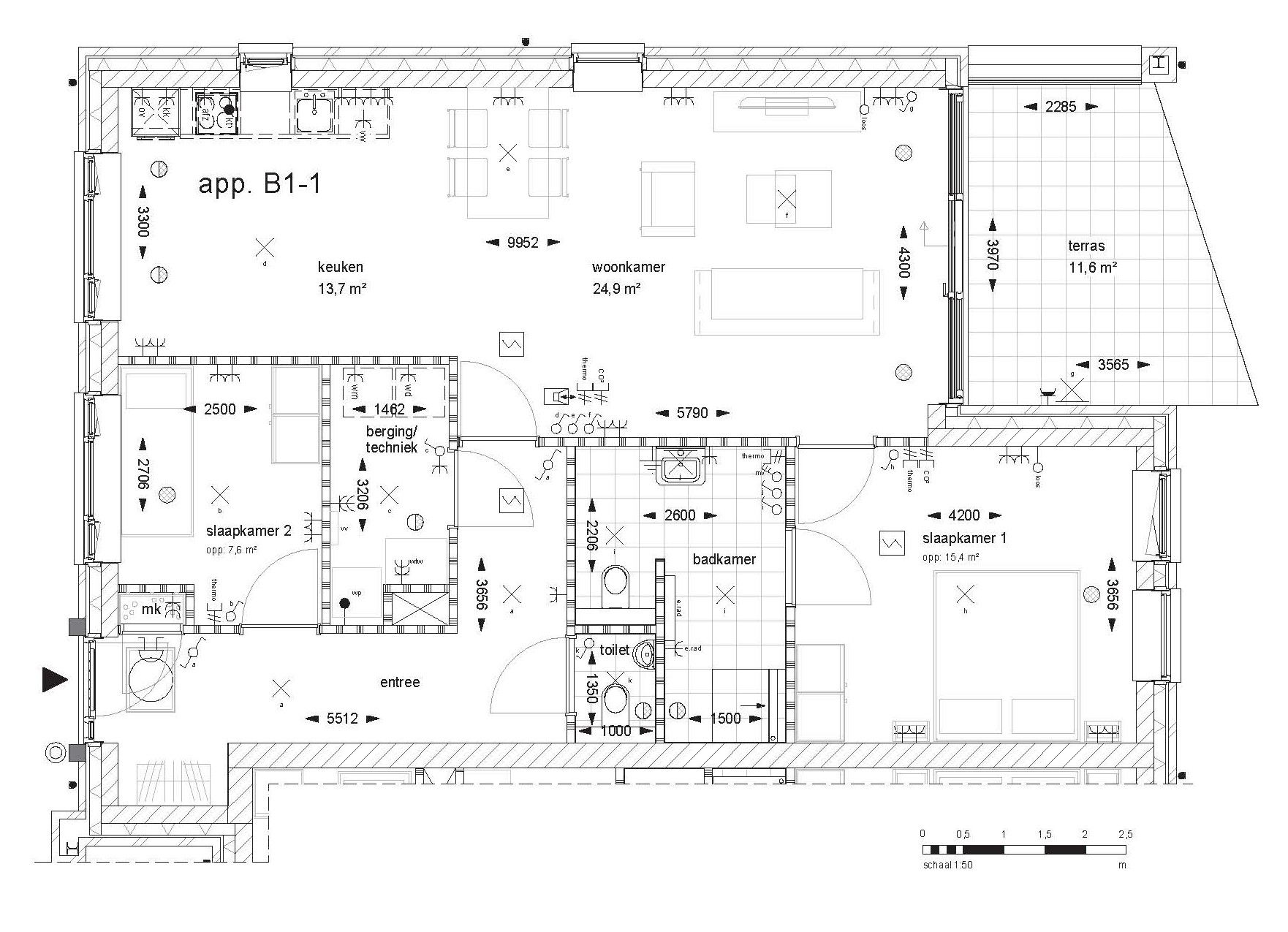 Foto 6 van Appartementen woongebouw 1 en 2 (Bouwnr. B1-1)