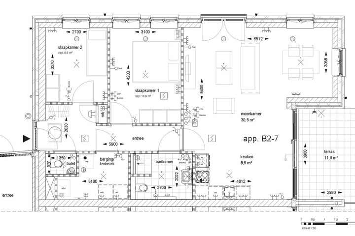 View photo 6 of Appartementen woongebouw 1 en 2 (Bouwnr. B2-7)