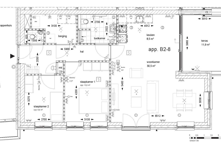 View photo 6 of Appartementen woongebouw 1 en 2 (Bouwnr. B2-8)