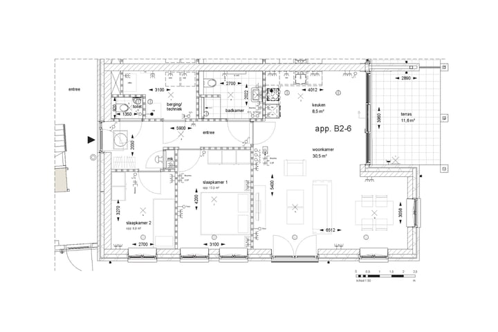 View photo 6 of Appartementen woongebouw 1 en 2 (Bouwnr. B2-6)