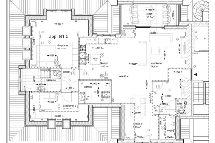 Bekijk foto 6 van Appartementen woongebouw 1 en 2 (Bouwnr. B1-5)