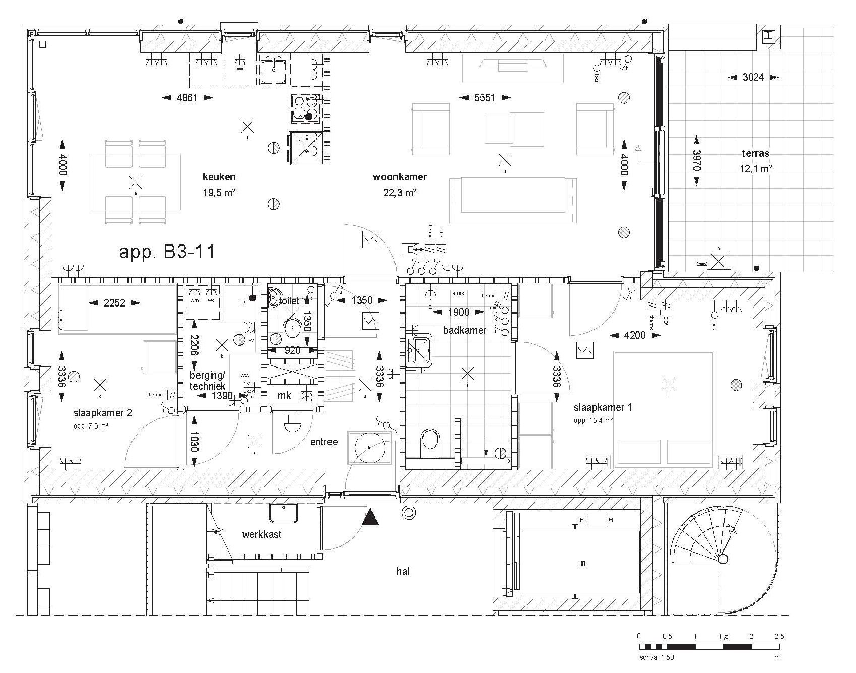 Foto 6 van Appartementen woongebouw 3 (Bouwnr. B3-11)