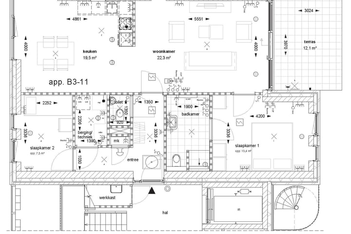 Bekijk foto 6 van Appartementen woongebouw 3 (Bouwnr. B3-11)