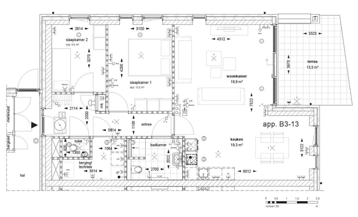 Foto 6 van Appartementen woongebouw 3 (Bouwnr. B3-13)