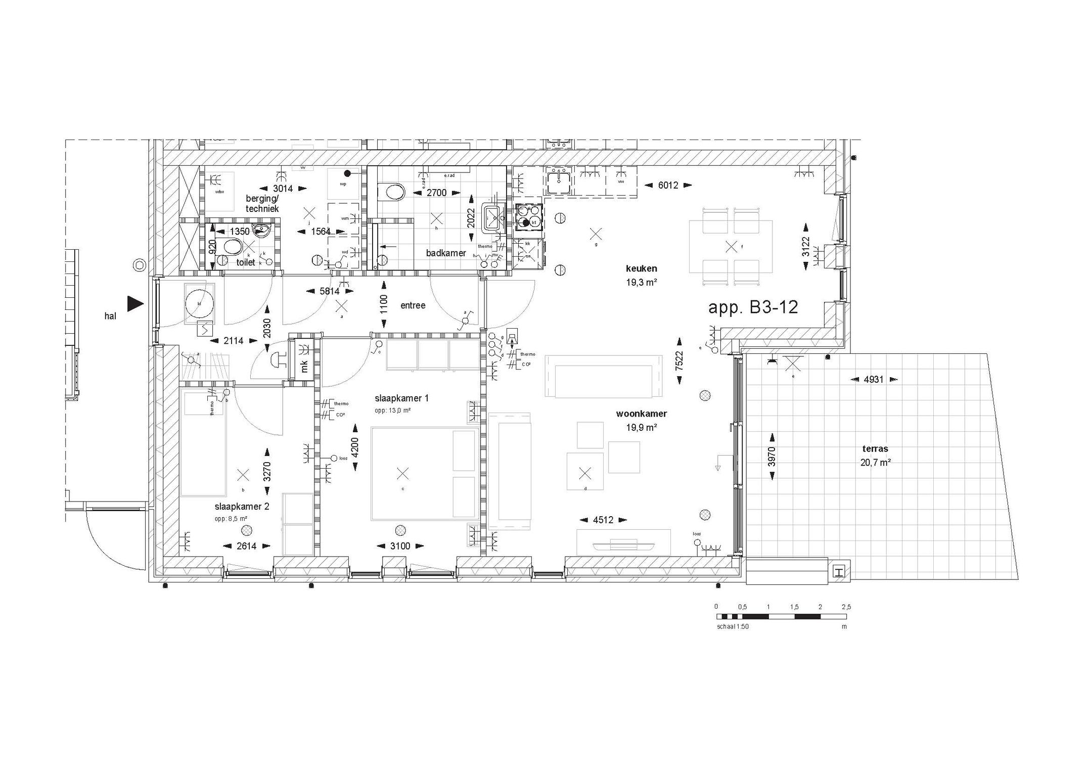 Foto 6 van Appartementen woongebouw 3 (Bouwnr. B3-12)