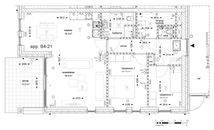 Foto 6 van Appartementen woongebouw 4 (Bouwnr. B4-21)