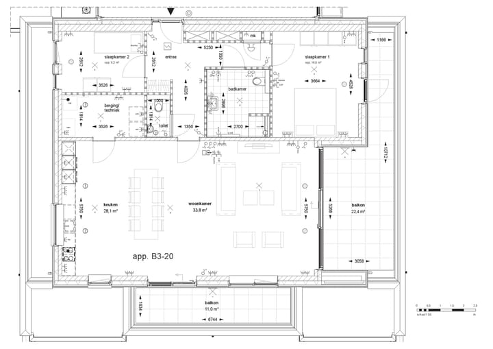 Foto 6 van Appartementen woongebouw 3 (Bouwnr. B3-20)