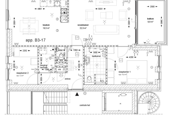 Bekijk foto 6 van Appartementen woongebouw 3 (Bouwnr. B3-17)