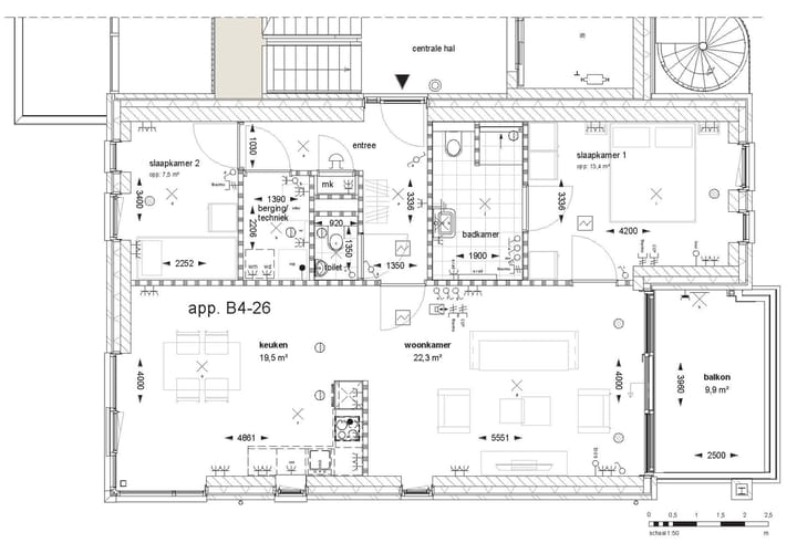 Foto 6 van Appartementen woongebouw 4 (Bouwnr. B4-26)