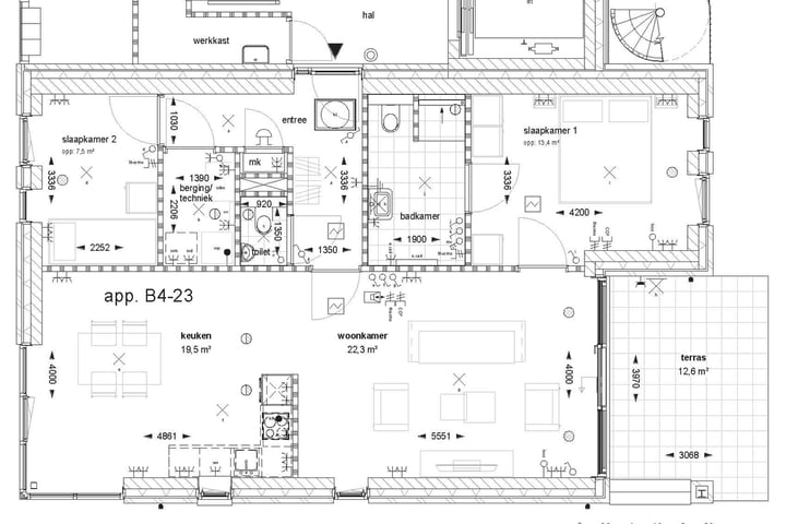 Bekijk foto 6 van Appartementen woongebouw 4 (Bouwnr. B4-23)