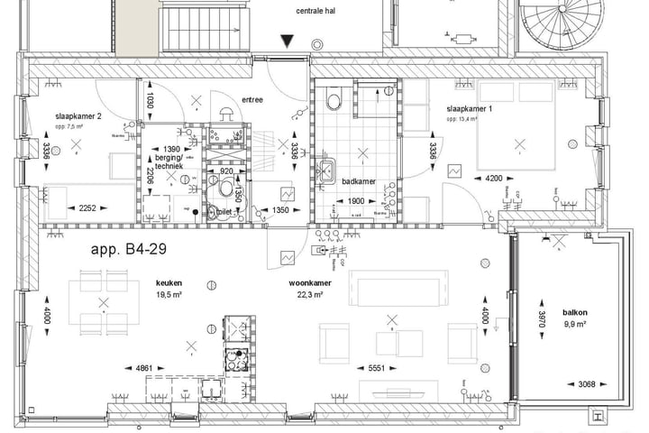 Bekijk foto 6 van Appartementen woongebouw 4 (Bouwnr. B4-29)