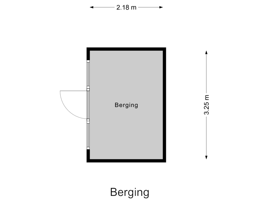 Bekijk plattegrond van Berging van Schiermonnikoog 55