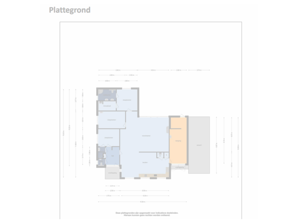 Bekijk plattegrond van Woning van Vijverlaan 17