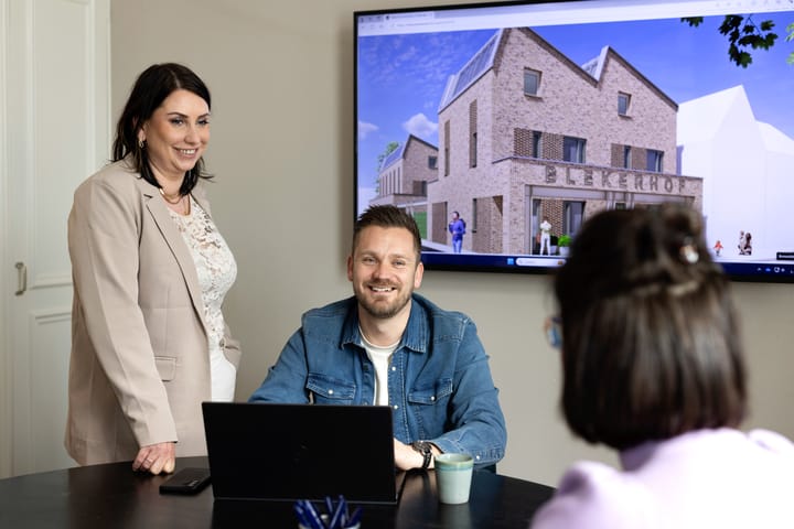 Een promotiefoto voor op kantoor