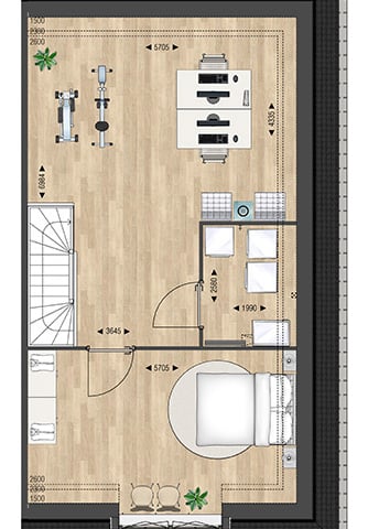 Bekijk foto 15 van Parkhof - Herenhuis (Bouwnr. 2)