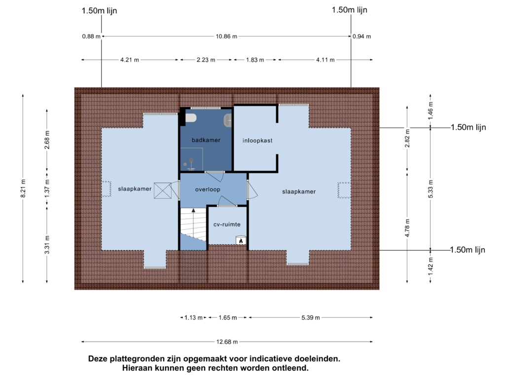 Bekijk plattegrond van 2e verdieping van Nijverheidsweg 38