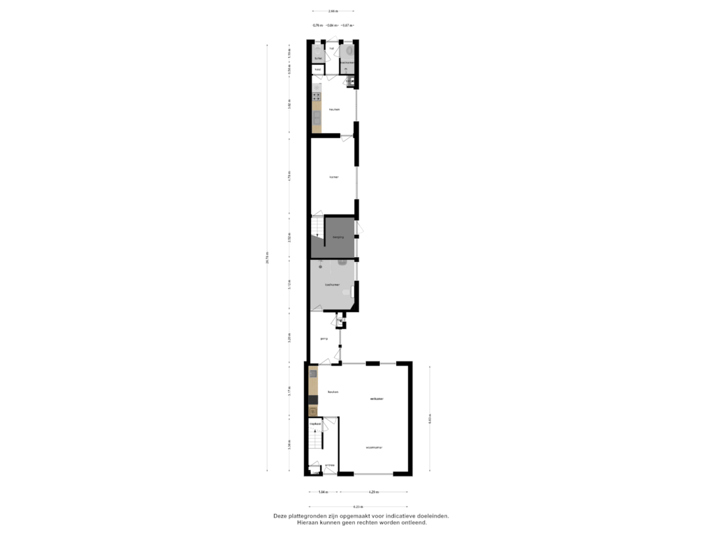 Bekijk plattegrond van Begane Grond van Molenweg 10