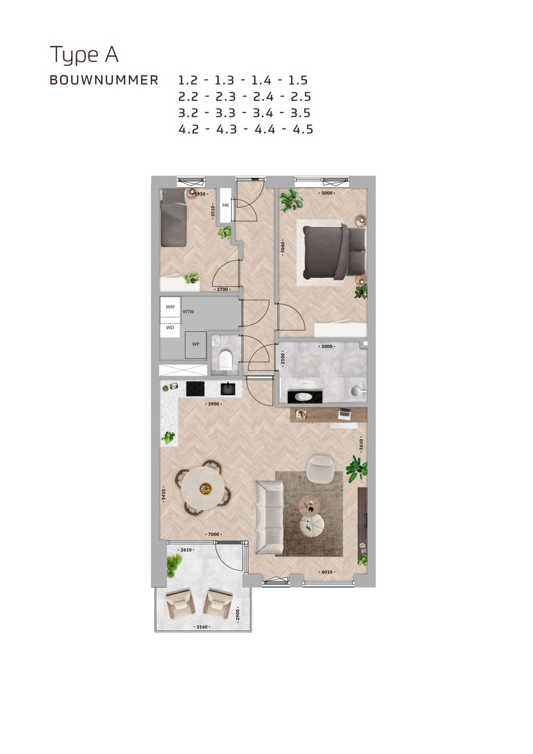 Foto 1 van Appartement A 1.3