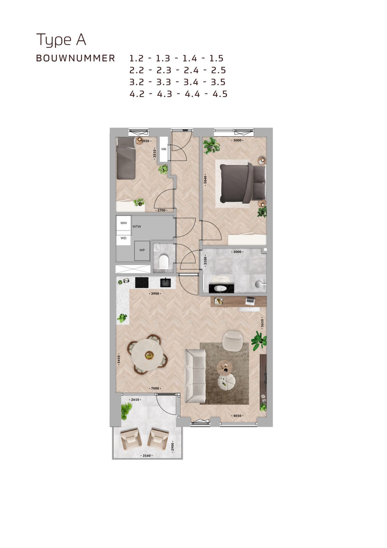 Appartement A 2., Leeuwarden, 8925, Friesland, Nederland