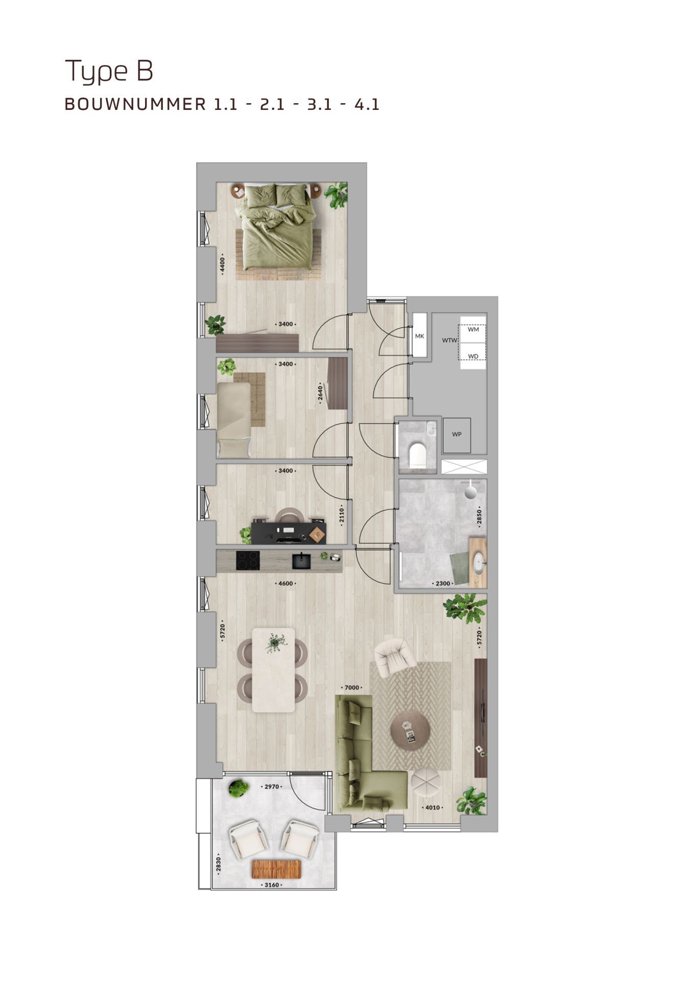 Appartement B 1., Leeuwarden, 8925, Friesland, Nederland