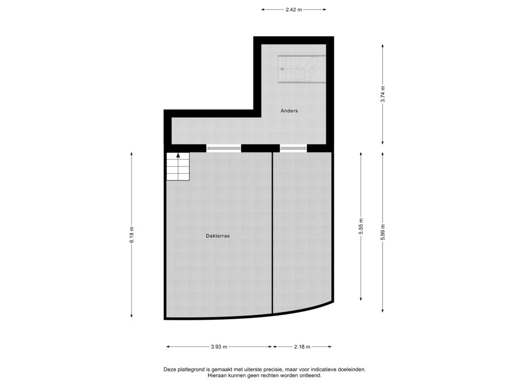 Bekijk plattegrond van 4e verdieping van Geeuwkade 12-012