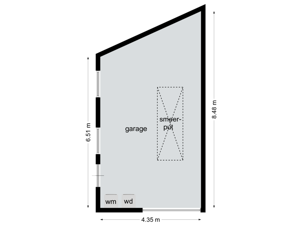 Bekijk plattegrond van Garage van Stationstraat 5