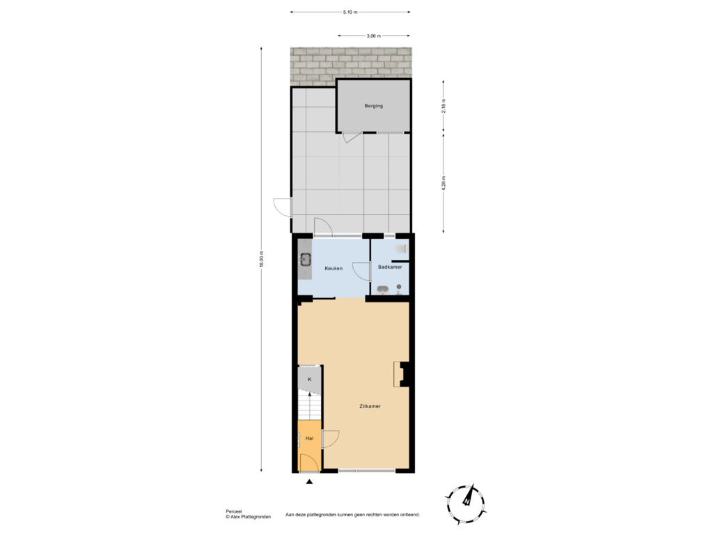 Bekijk plattegrond van Perceel van Patrimoniumstraat 14