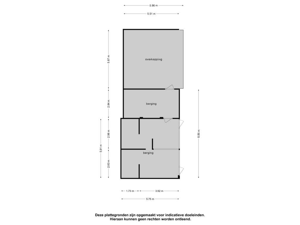 Bekijk plattegrond van Berging1 van Hobbel 10