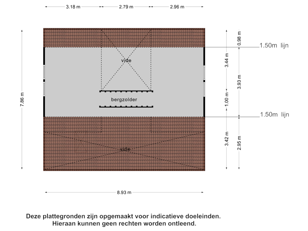 Bekijk plattegrond van BergingZolder van Hobbel 10