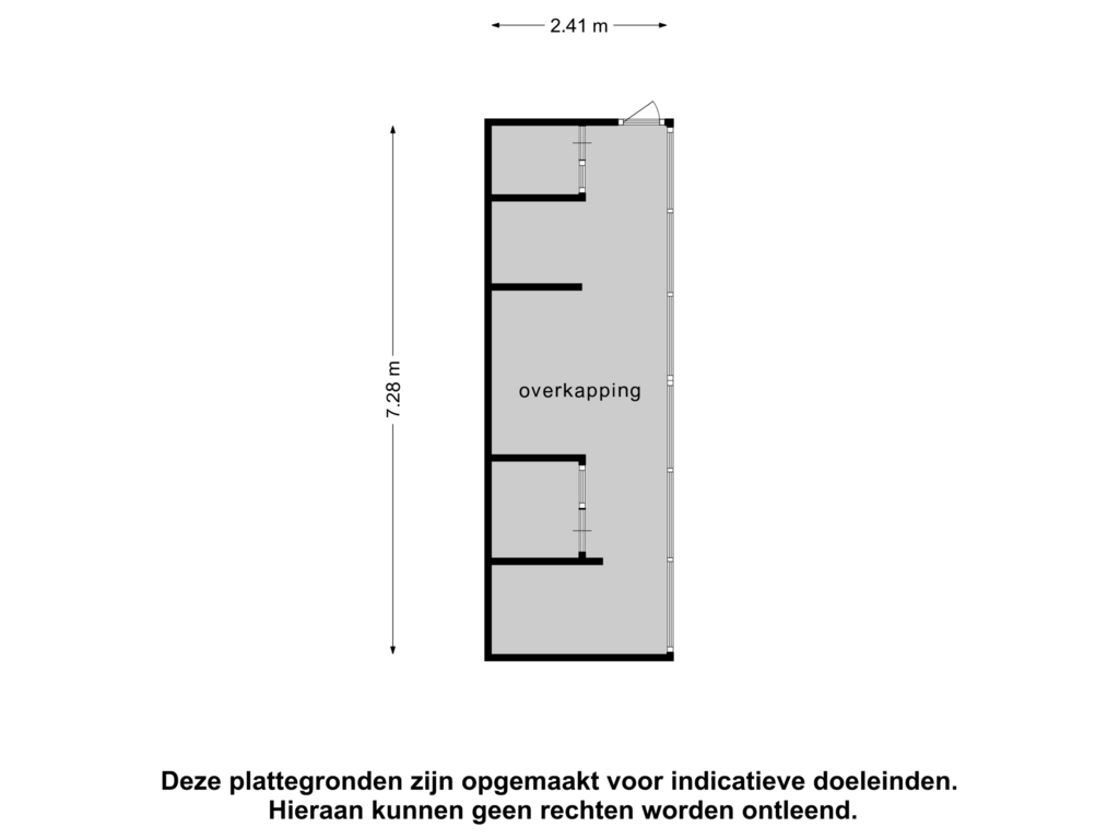 Bekijk plattegrond van Overkapping van Hobbel 10