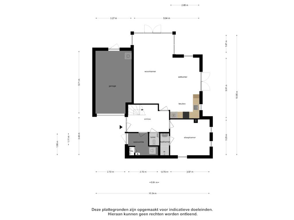 View floorplan of Begane Grond of Strandlaan 32