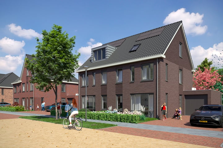 Bekijk foto 1 van Twee-onder-een-kap woning - fase 2A (Bouwnr. 120)