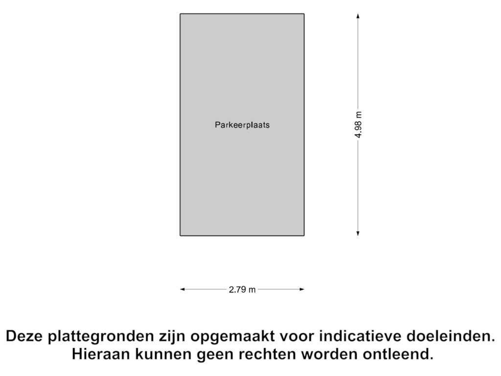 Bekijk plattegrond van Parkeerplaats van Scheepstimmerdijk 5-B