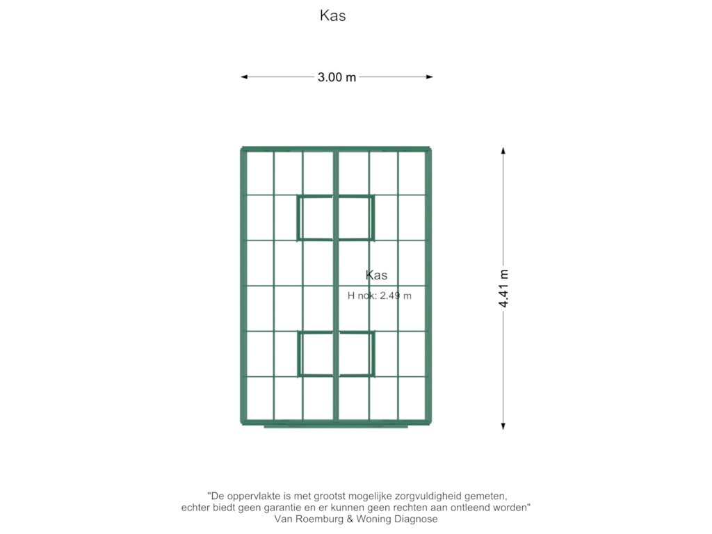 Bekijk plattegrond van KAS van Paddepoel 2-B